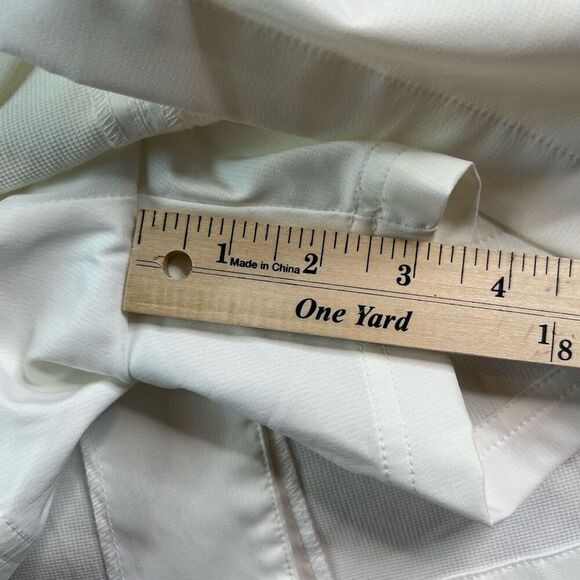 Puma Mini Skirt Skort Womens Size 4 White Golf Tennis Shorts Lined - Picture 10 of 11